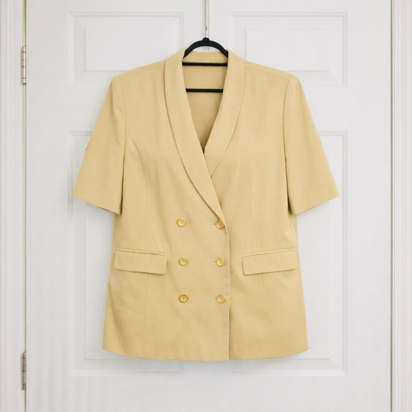 Torrid Black Mini Dress with Gold Blazer - Picture 7 of 8